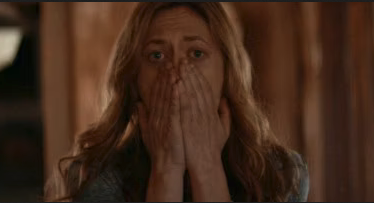 A screenshot of Actress Marin Ireland from the movie The Dark and The Wicked