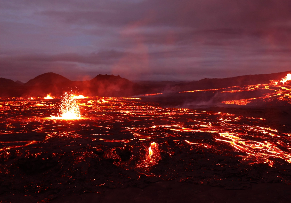 Active magma field