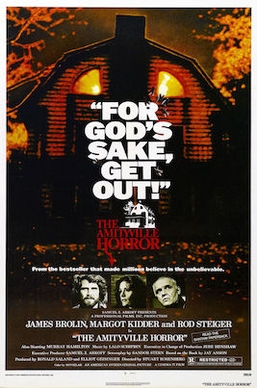 The movie poster for The Amityville Horror (1979)