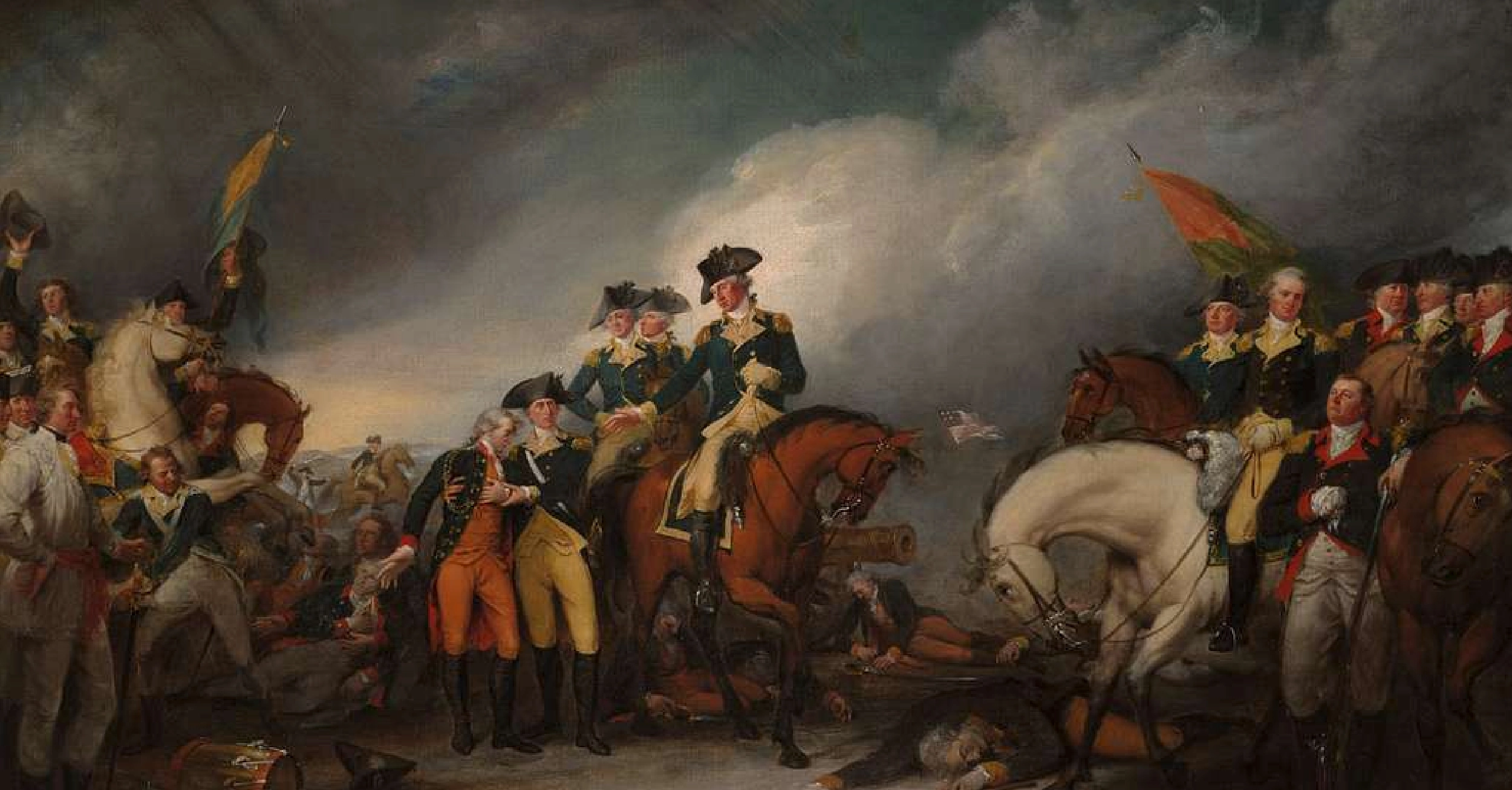 HLAS_Web_Hessians The painting "The Capture of the Hessians at Trenton, December 26, 1776"